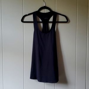 Fabletics Racer-back Black Tank